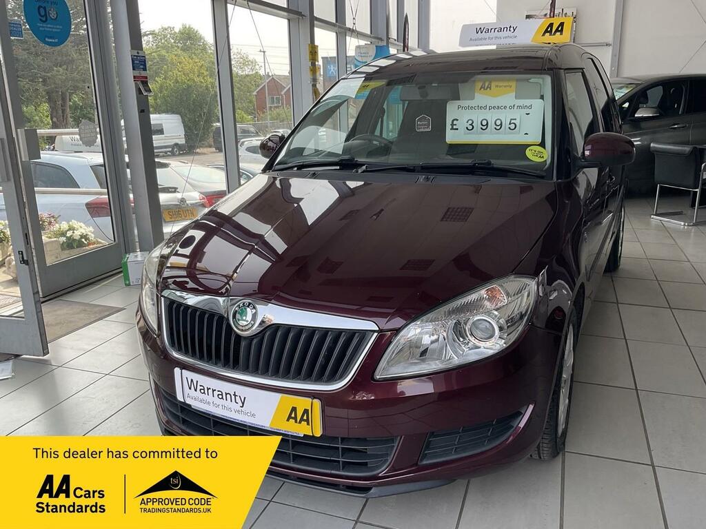 Skoda Roomster Se Tdi Cr 90 Red