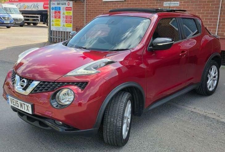 Nissan Juke Acenta Premium Dci Red #3