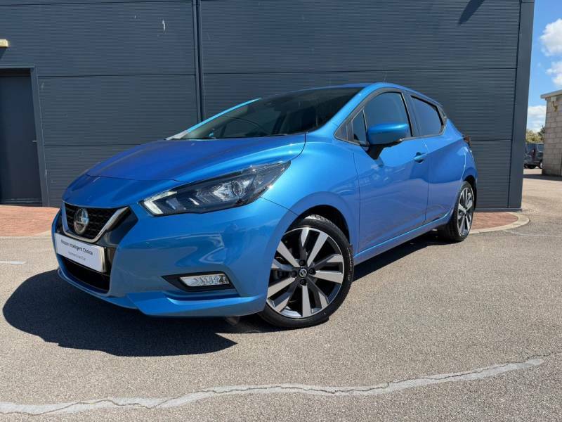 Nissan Micra 1.0 Ig-t 92 Tekna Cvt Blue #3