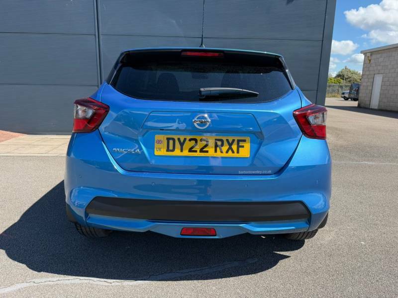Nissan Micra 1.0 Ig-t 92 Tekna Cvt Blue #6