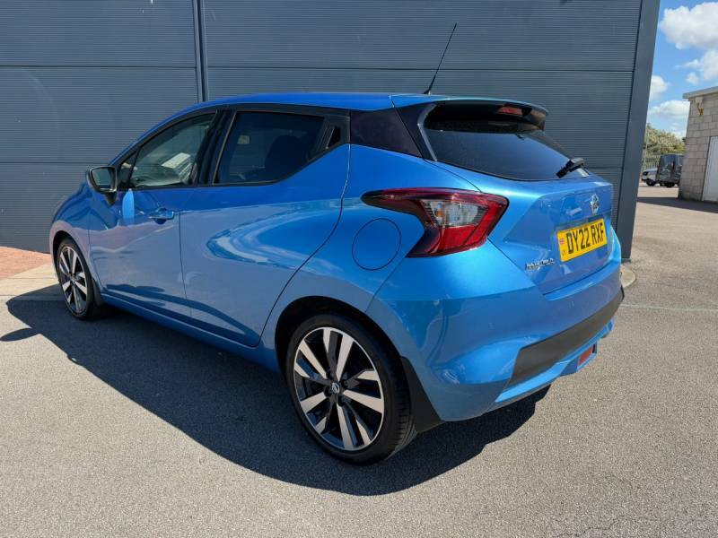 Nissan Micra 1.0 Ig-t 92 Tekna Cvt Blue #5
