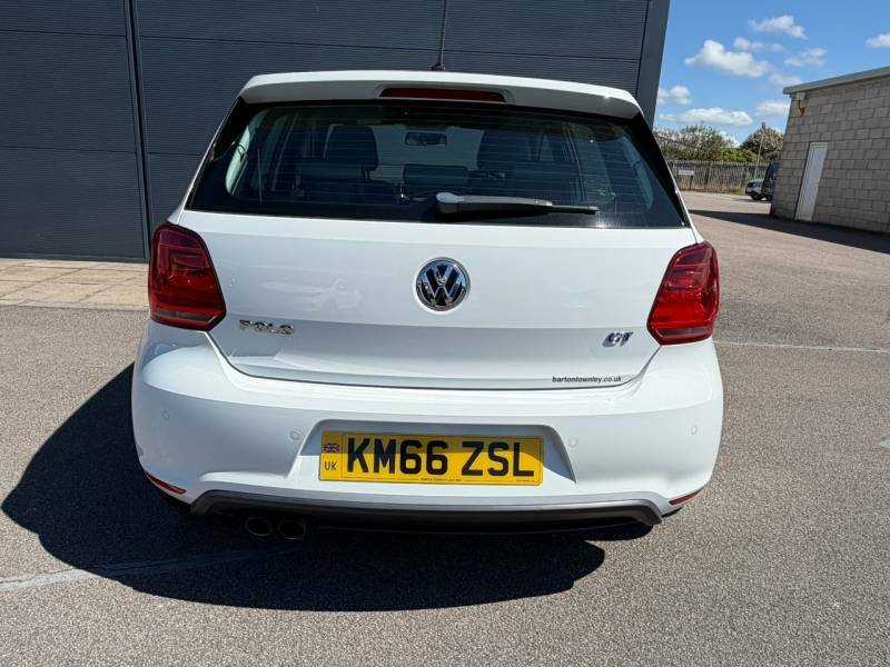 Volkswagen Polo 1.4 Tsi Act Bluegt Dsg White #6