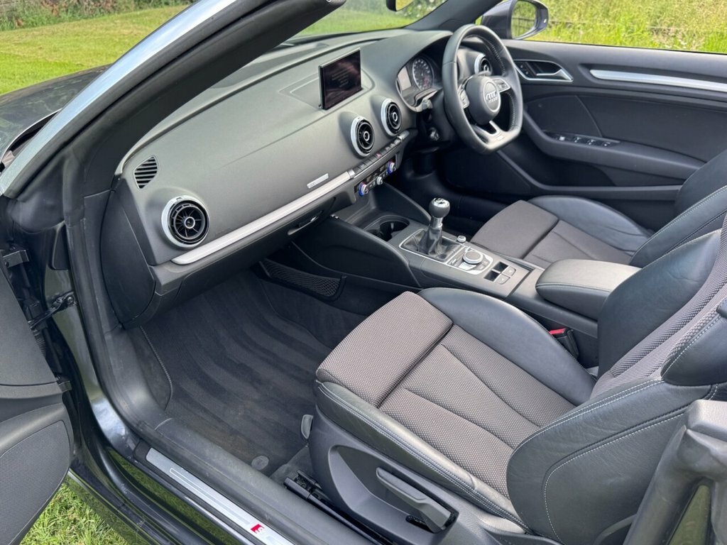 Audi A3 Cabriolet Cabriolet 2.0 Tdi Sport S Tronic Quattro Euro 6 S White #21