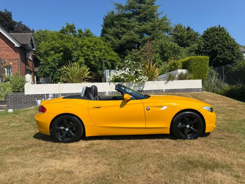 BMW Z4 Convertible Yellow #5