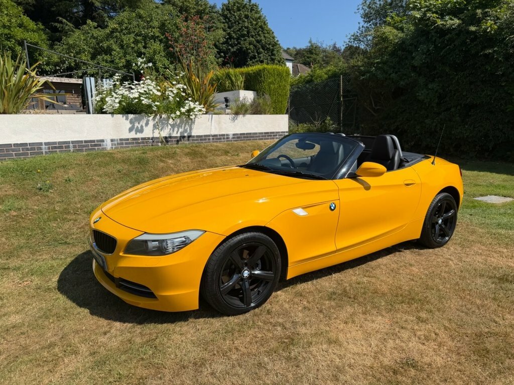 BMW Z4 Convertible Yellow #6