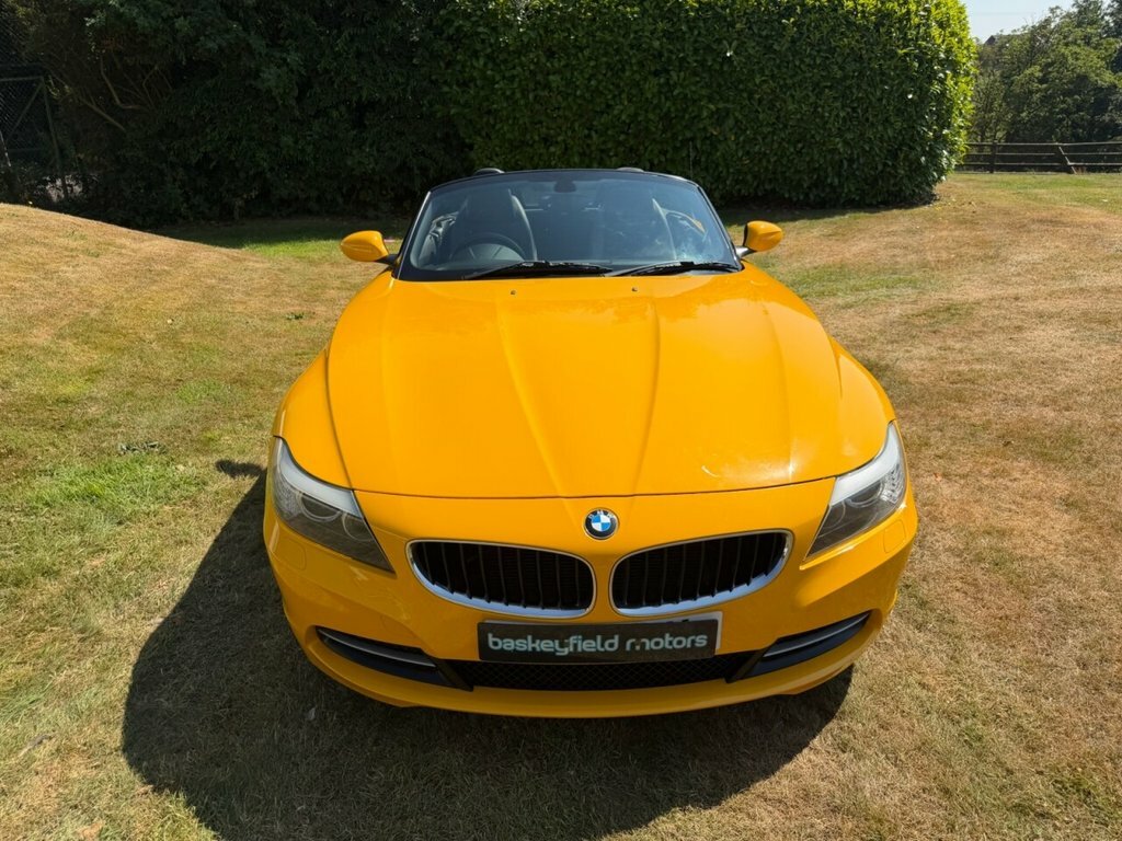 BMW Z4 Convertible Yellow #2