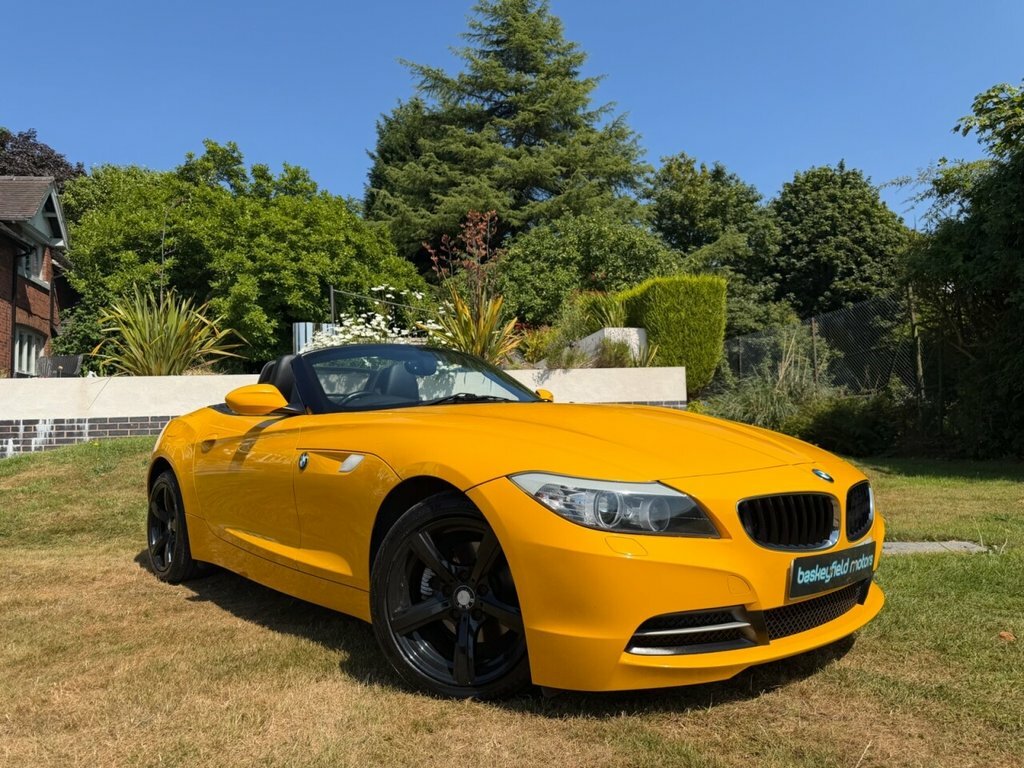 BMW Z4 Convertible Yellow