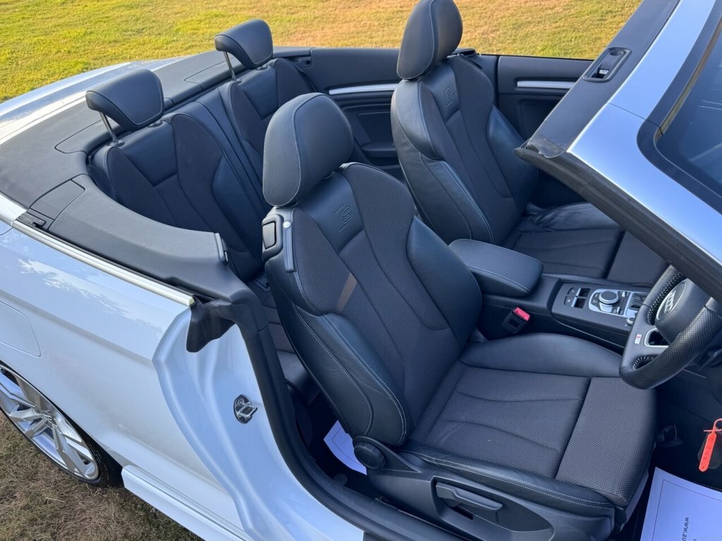 Audi A3 Cabriolet 1.4L S Line Red #13