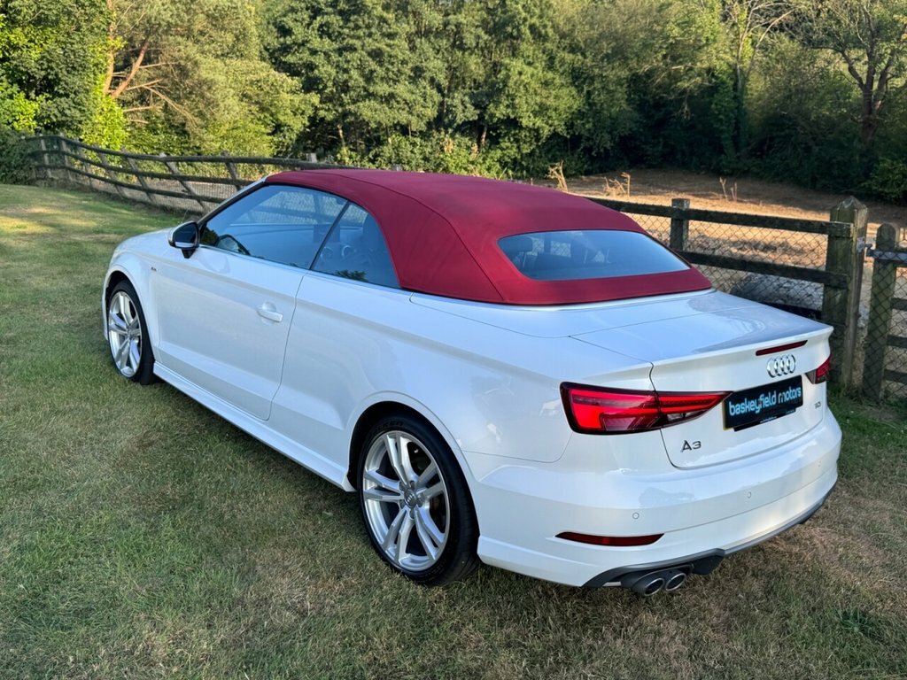 Audi A3 Cabriolet 1.4L S Line Red #39