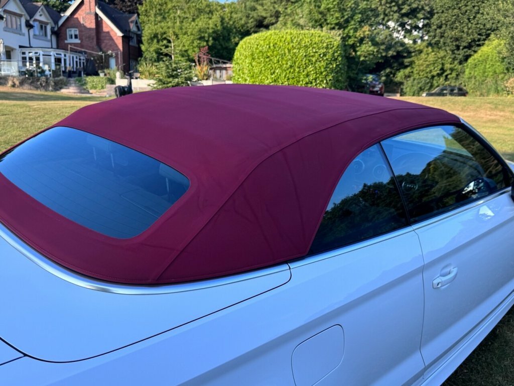 Audi A3 Cabriolet 1.4L S Line Red #40
