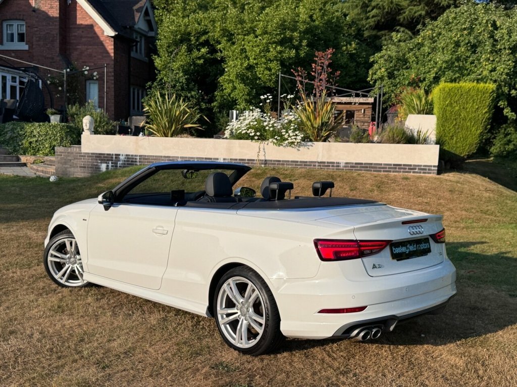 Audi A3 Cabriolet 1.4L S Line Red #10