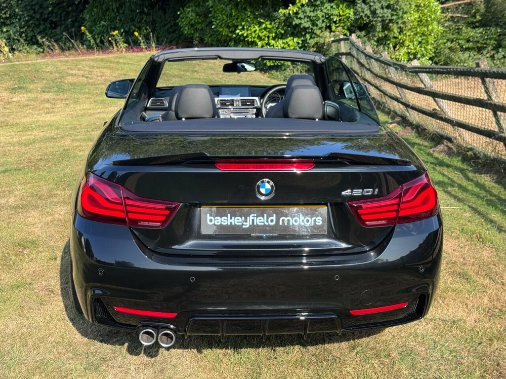 BMW 4 Series 2L M Sport YD69ERW Black #3