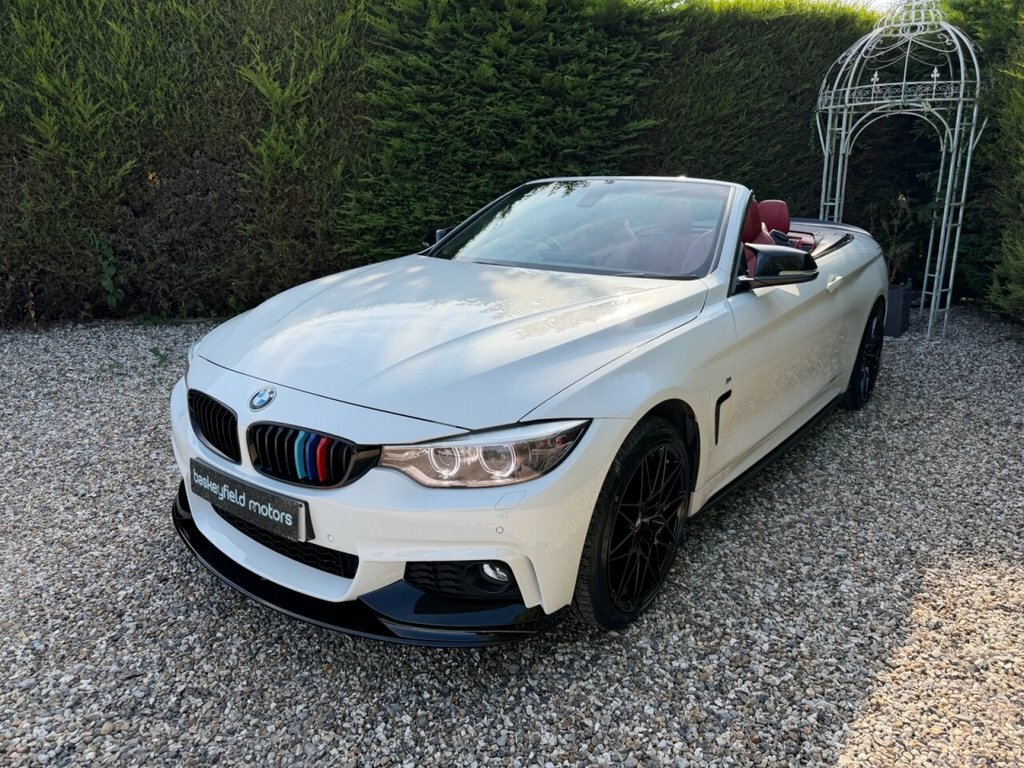 BMW 4 Series 3L M Sport White #4