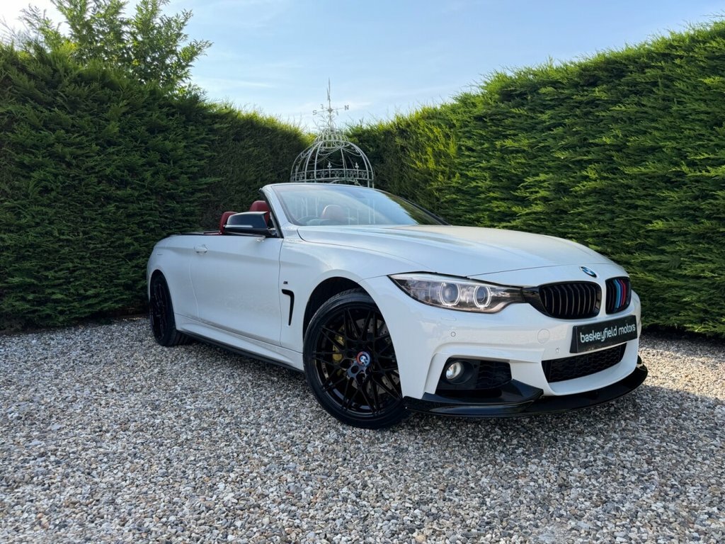 BMW 4 Series 3L M Sport White