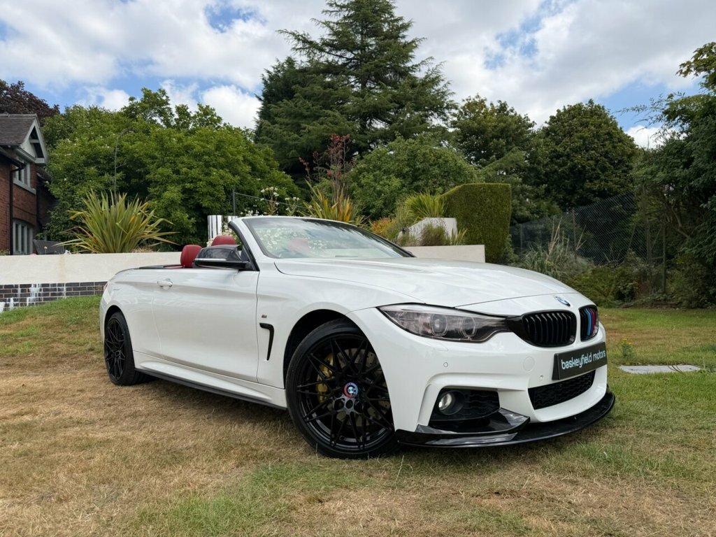 BMW 4 Series 3L M Sport White