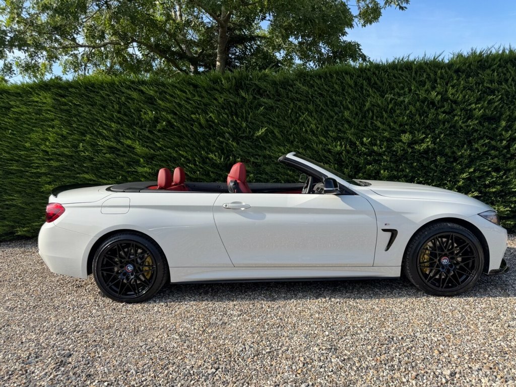 BMW 4 Series 3L M Sport White #6