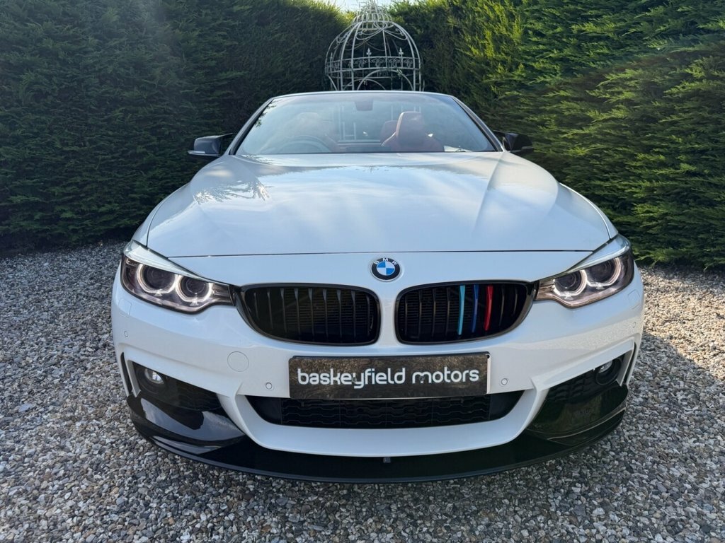 BMW 4 Series 3L M Sport White #2
