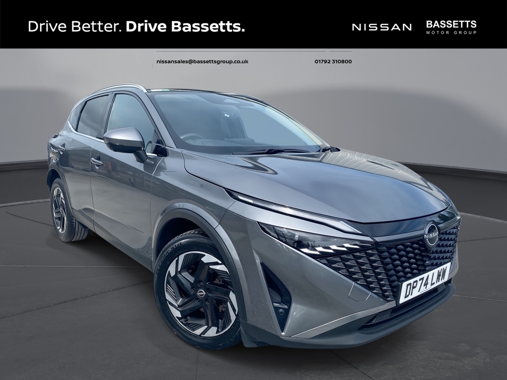 Nissan Qashqai Dig-t N-connecta DP74LWW Grey
