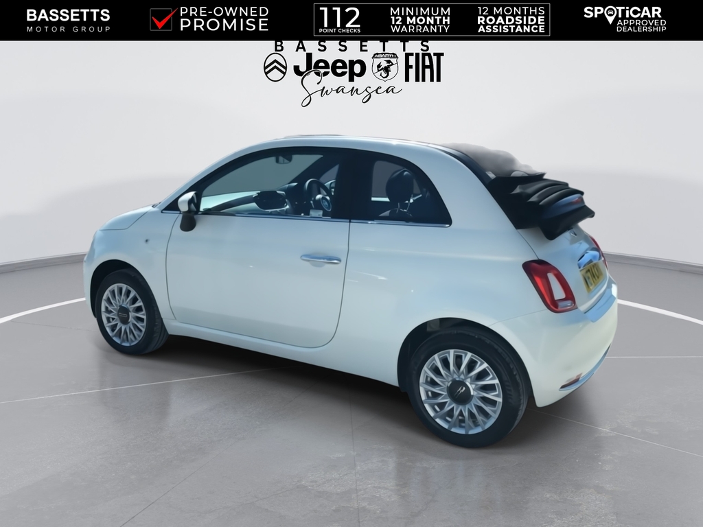 Fiat 500 Standard White #5