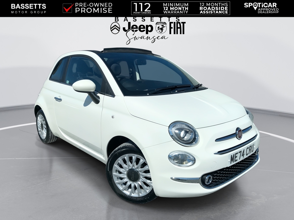 Fiat 500 Standard White