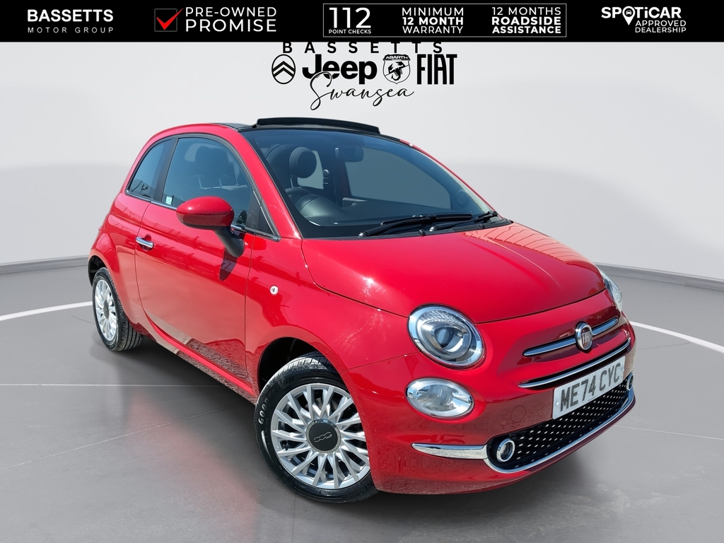 Fiat 500 Standard Red