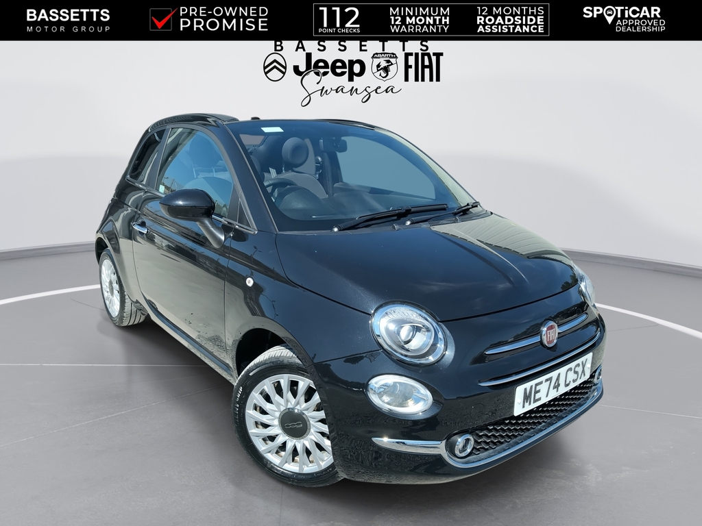 Fiat 500 Standard Black
