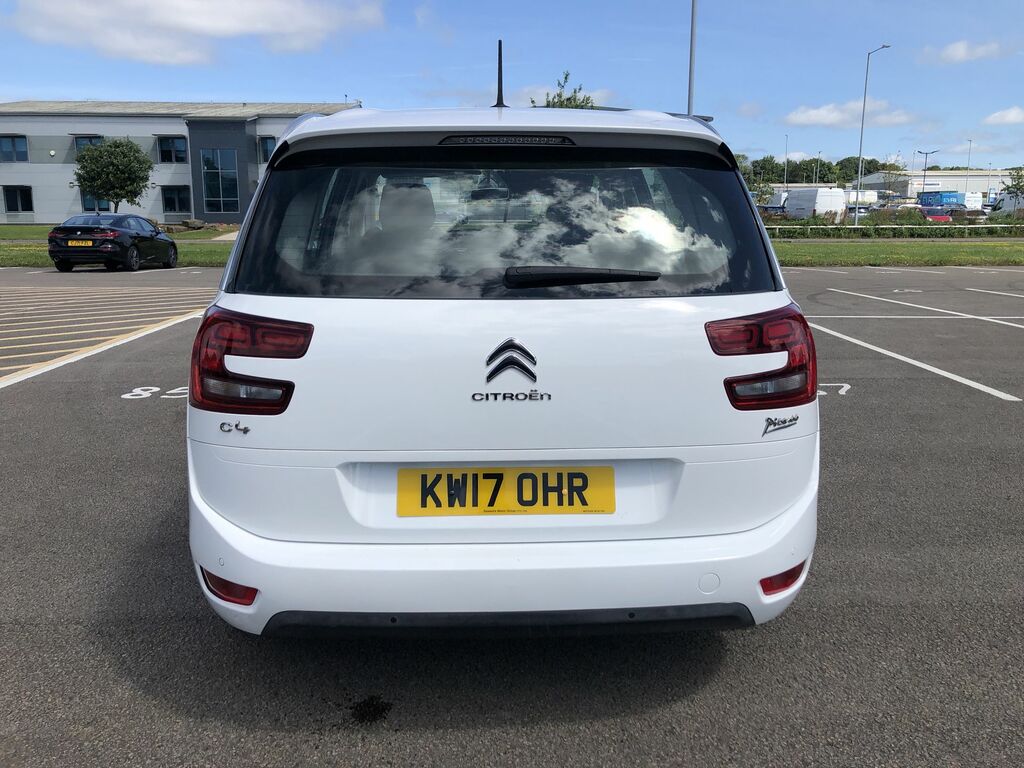 Citroen Grand C4 Picasso Grand Bluehdi Feel Ss White #6