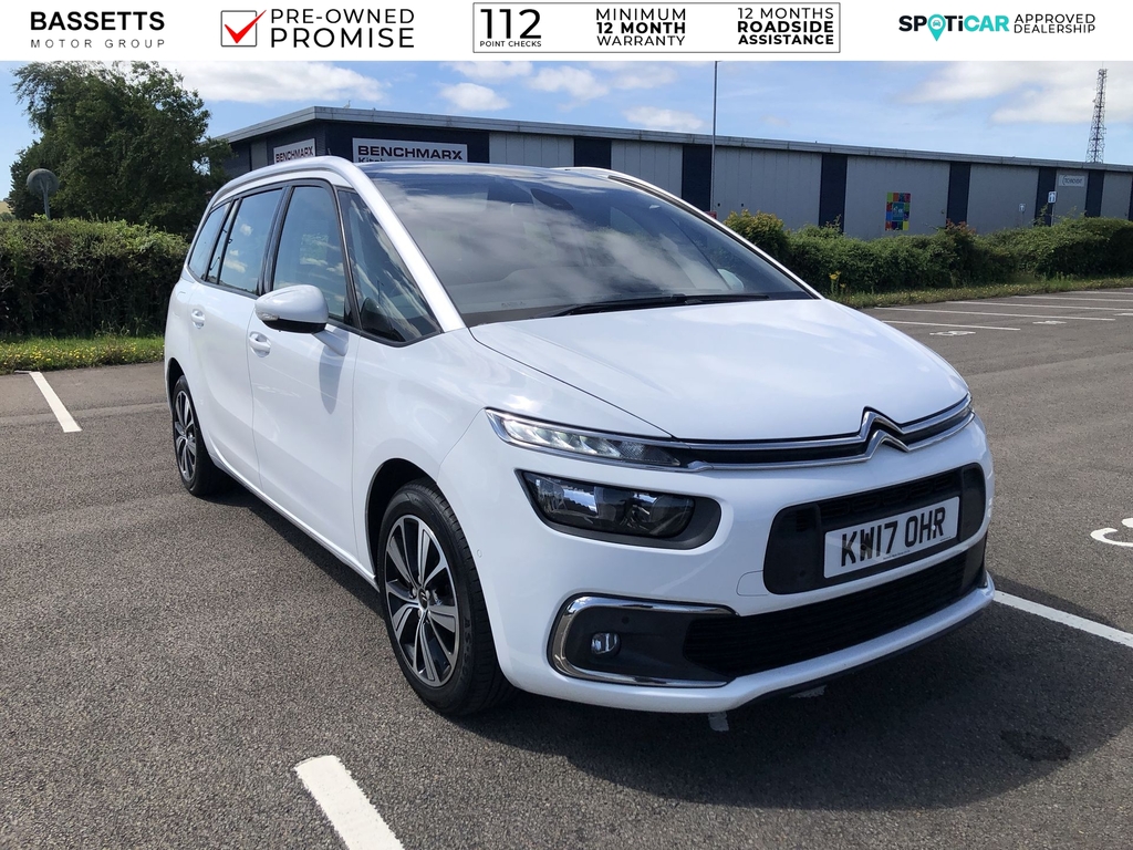 Citroen Grand C4 Picasso Grand Bluehdi Feel Ss White