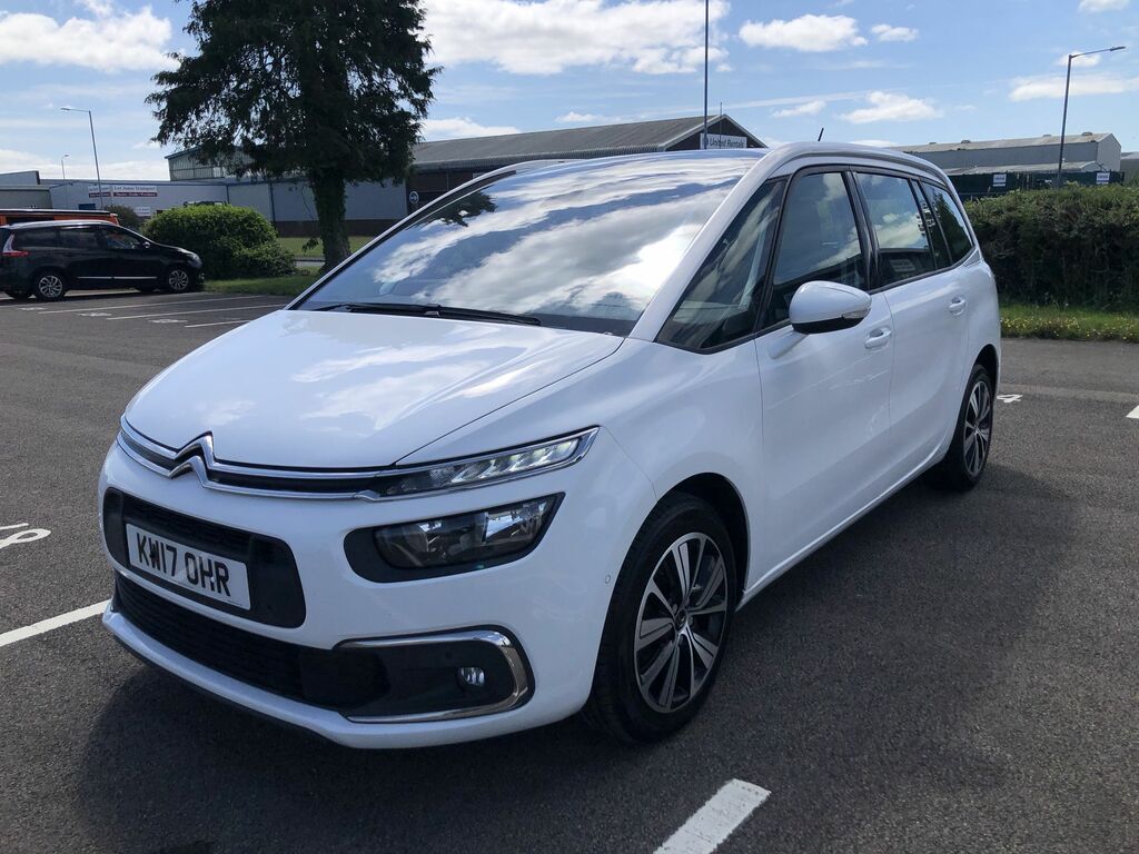 Citroen Grand C4 Picasso Grand Bluehdi Feel Ss White #3