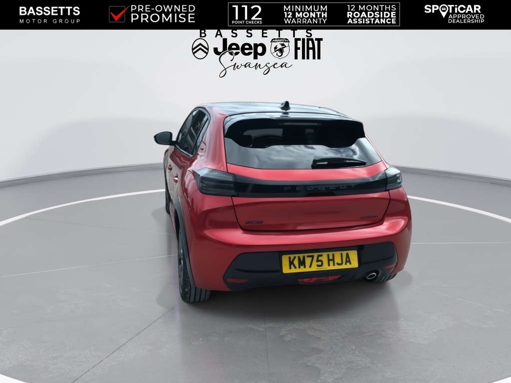 Peugeot e-208 Gt Premium Red #6