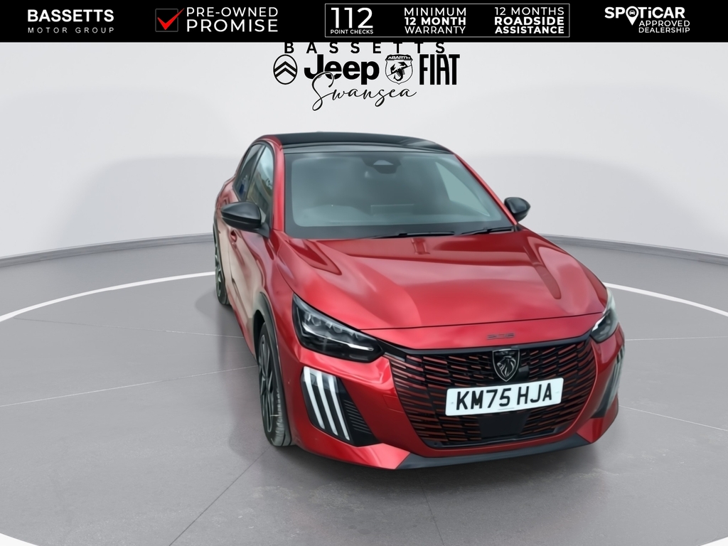 Peugeot e-208 Gt Premium Red #2