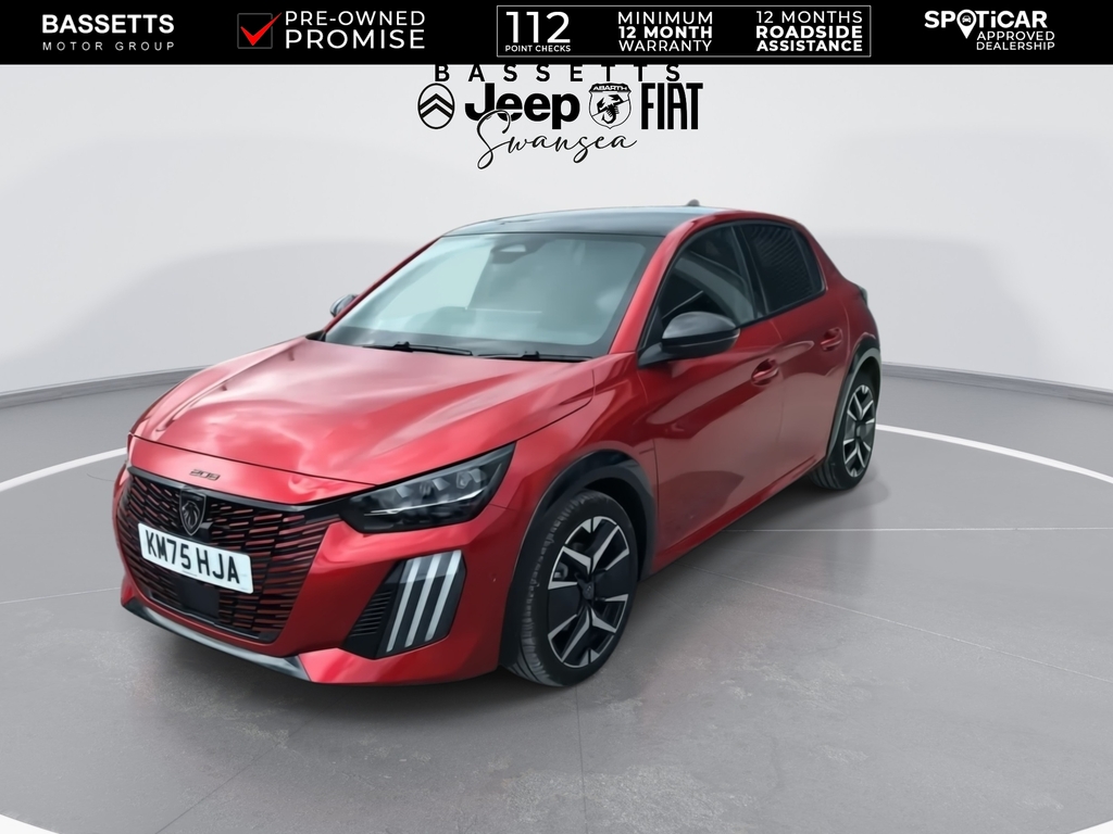 Peugeot e-208 Gt Premium Red #3