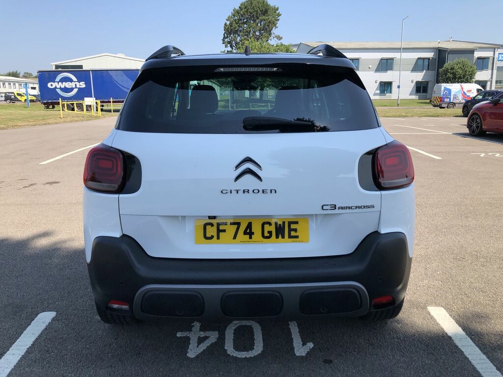 Citroen C3 Aircross Puretech Max Ss CF74GWE White #6
