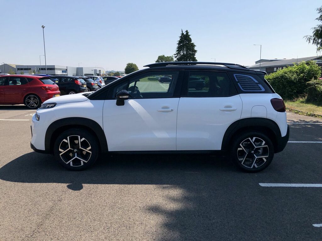 Citroen C3 Aircross Puretech Max Ss CF74GWE White #4