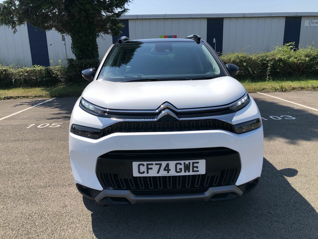 Citroen C3 Aircross Puretech Max Ss CF74GWE White #2