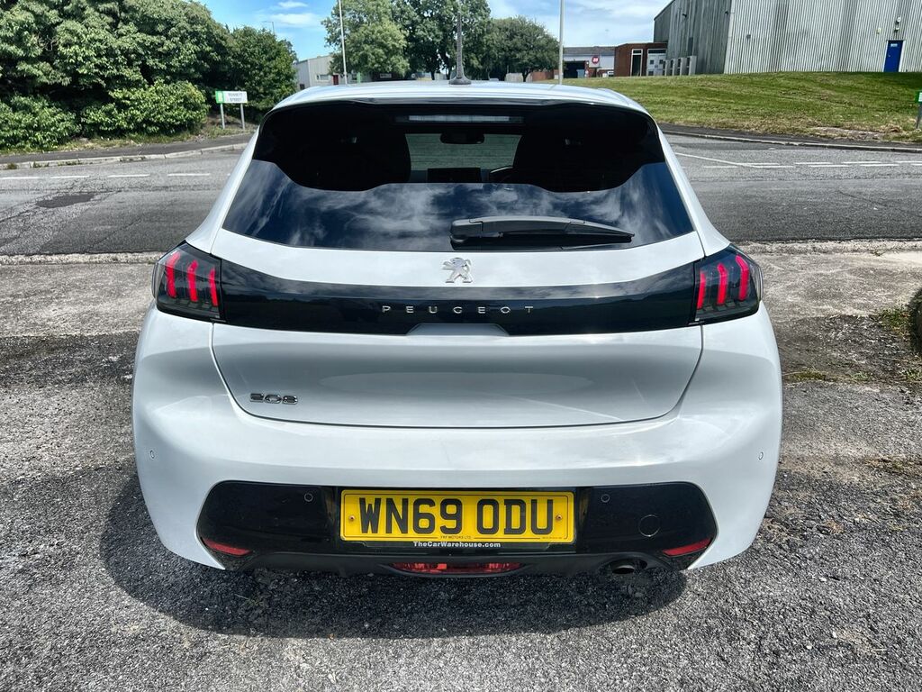 Peugeot 208 Puretech Allure Ss White #6