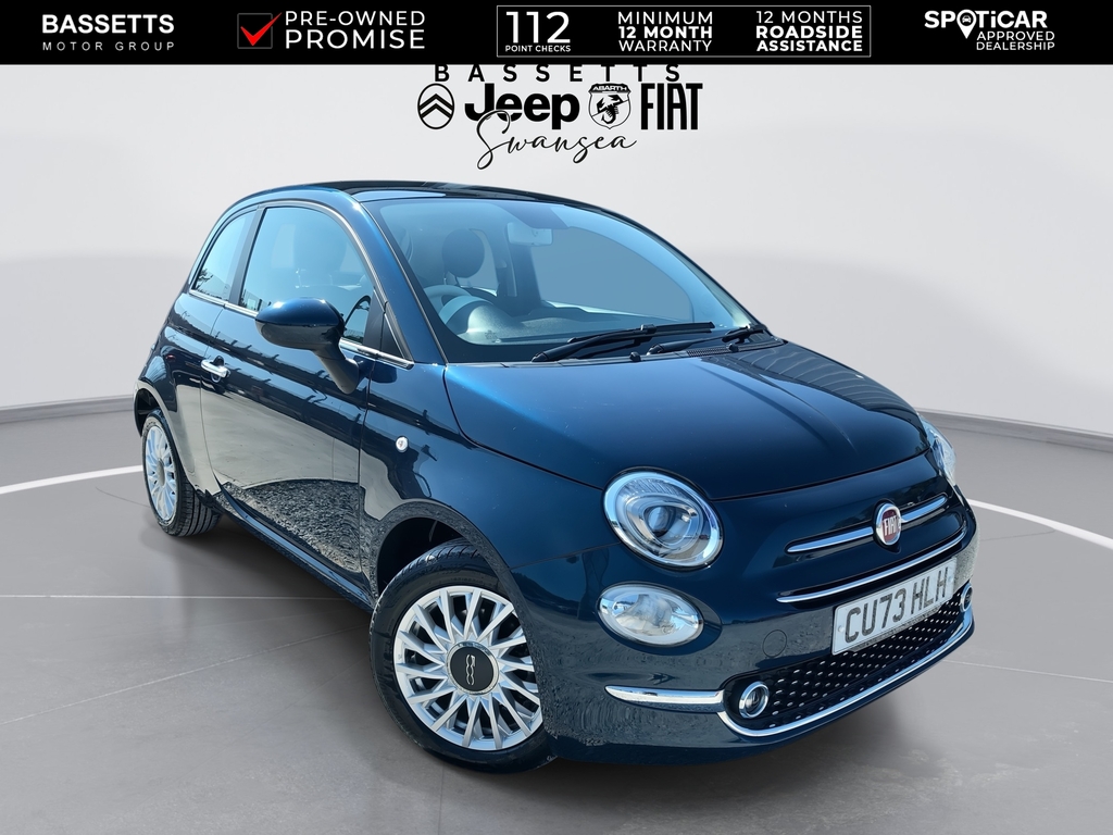 Fiat 500 Standard Blue