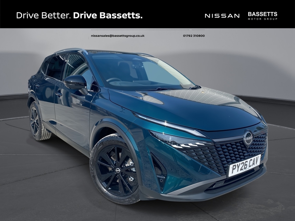 Nissan Qashqai E-power Tekna Green