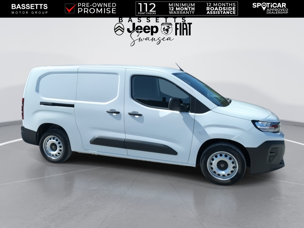 Peugeot Partner Bluehdi Professional L2 Crc NU74TYD White #2