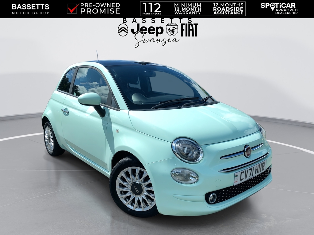 Fiat 500 Lounge Green