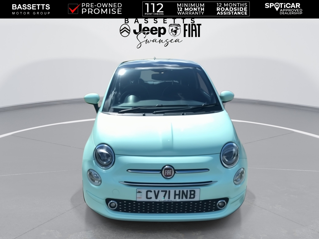 Fiat 500 Lounge Green #3