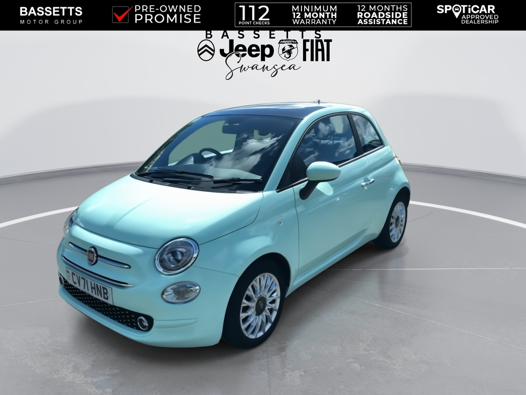 Fiat 500 Lounge Green #4
