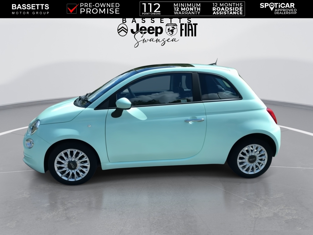 Fiat 500 Lounge Green #5