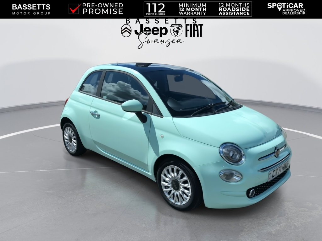 Fiat 500 Lounge Green #2