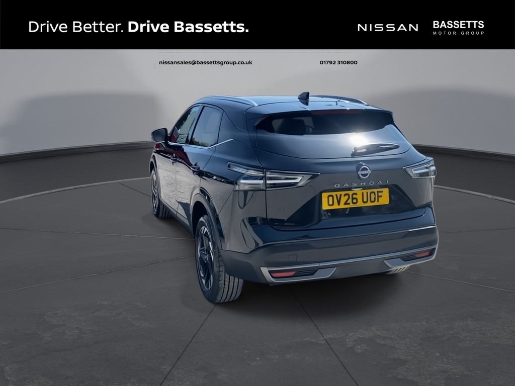 Nissan Qashqai Dig-t N-connecta Xtronic OV26UOF Black #6