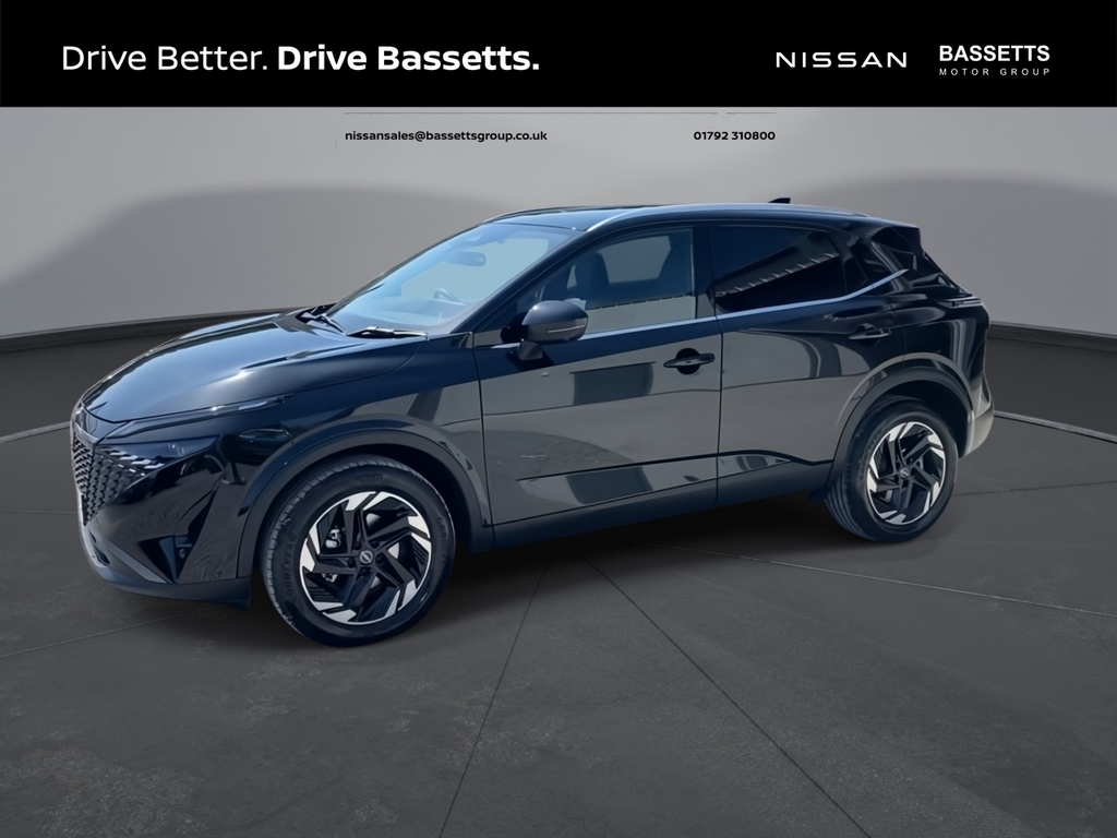 Nissan Qashqai Dig-t N-connecta Xtronic OV26UOF Black #4
