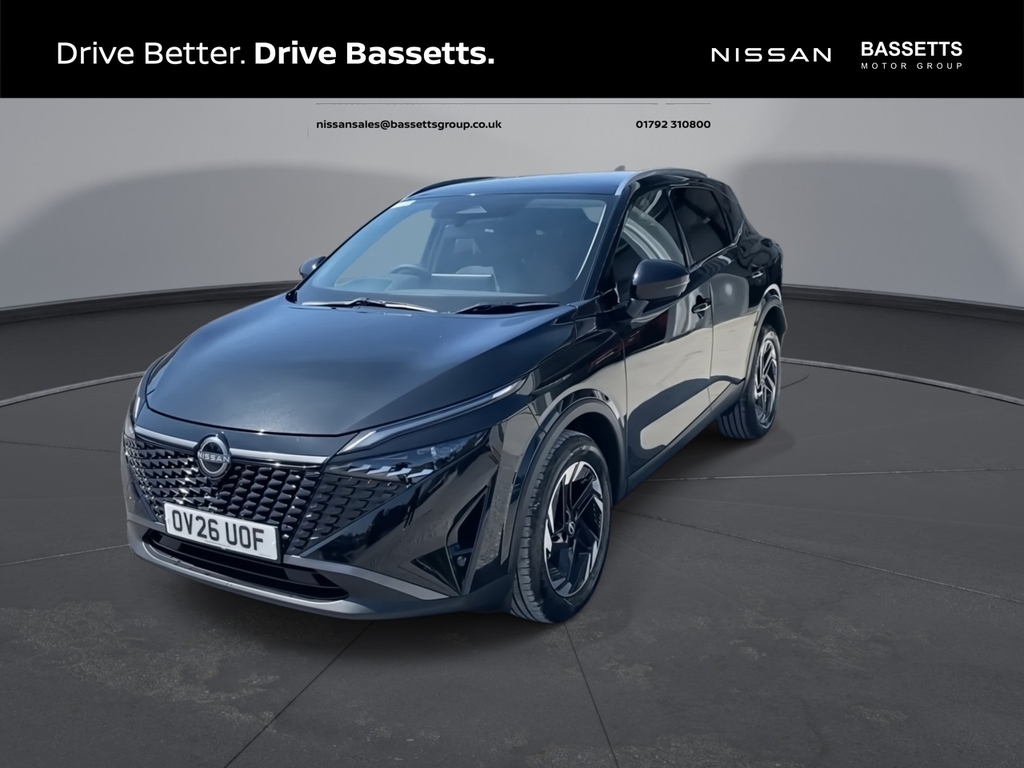Nissan Qashqai Dig-t N-connecta Xtronic OV26UOF Black #3