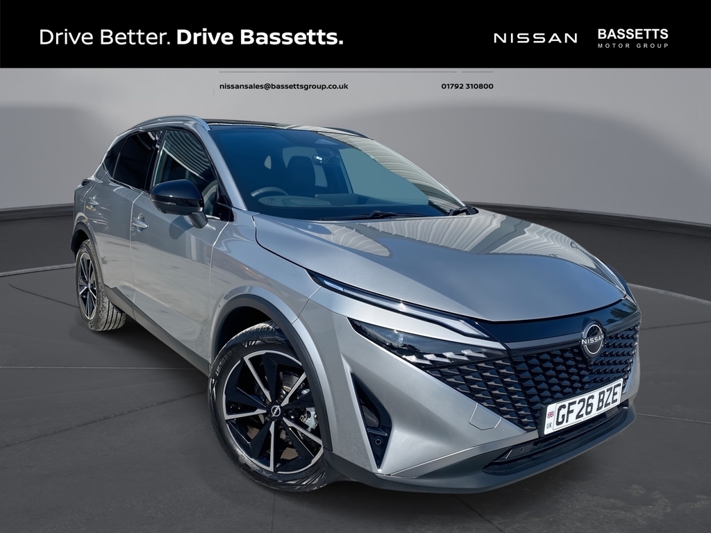 Nissan Qashqai Dig-t Tekna Xtronic GF26BZE Silver