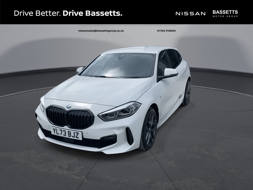 BMW 1 Series 116D M Sport YL73BJZ White #3