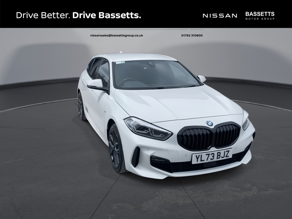 BMW 1 Series 116D M Sport YL73BJZ White #2